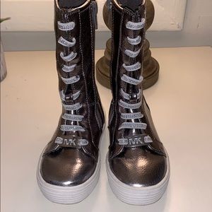 Toddler Girls Michael Kors Lace Up Sneaker Boots